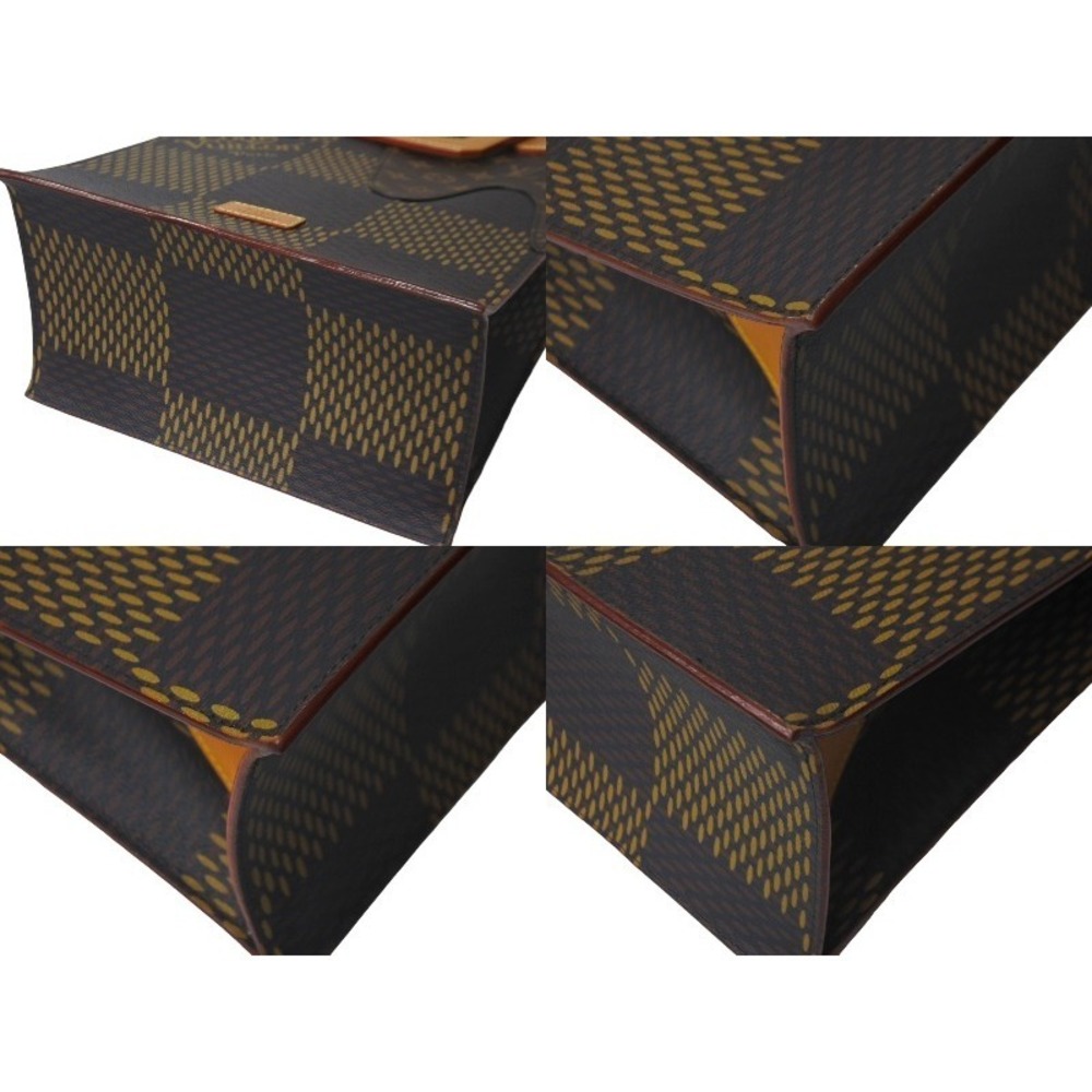 LOUIS VUITTON NIGO Damier Ebene Brown Giant Monogram Tote - Picture 7 of 9